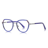 Big Polygon Anti Blue Light Computer Radiation Glasses