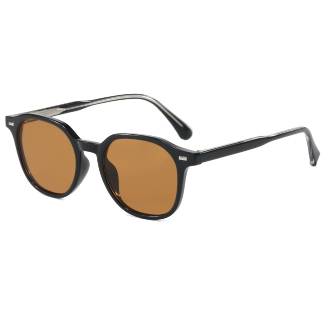 Retro Square Simple UV400 Decorative Sunglasses