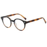 Round Geek-Chic Blue Light Blocking Glasses