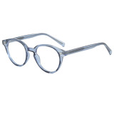 Round Geek-Chic Blue Light Blocking Glasses