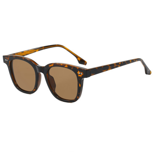 Retro Square UV400 Protection Simple Decorative Shades Sunglasses