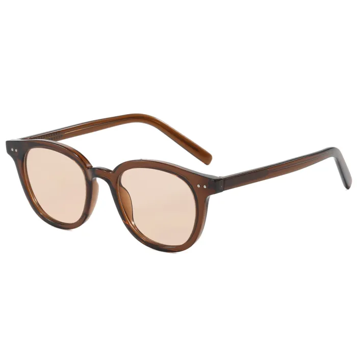 Retro Square UV400 Protection Simple Decorative Shades Sunglasses