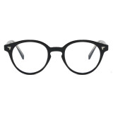 Round Geek-Chic Blue Light Blocking Glasses