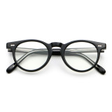 Round Cat Eye Anti Blue Light Glasses