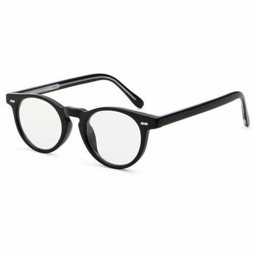 Round Cat Eye Anti Blue Light Glasses