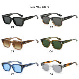 Retro Classic Square Gradient Outdoor Vacation Photo Decorative Sunglasses
