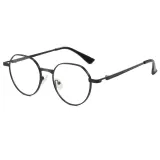 Retro Oval Metal Gradient UV400 Shades Sunglasses