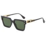 Retro Square Luxury Gradient Outdoor Vacation Photo Decorative Sunglasses