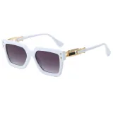 Retro Square Luxury Gradient Outdoor Vacation Photo Decorative Sunglasses