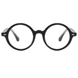 Round Geek-Chic Blue Light Blocking Glasses