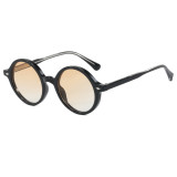 Retro Round UV400 Protection Vacation Party Decorative Sunglasses