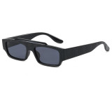 Retro Classic Rectangle Gradient Outdoor Vacation Photo Decorative Sunglasses
