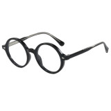 Round Geek-Chic Blue Light Blocking Glasses