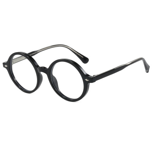 Round Geek-Chic Blue Light Blocking Glasses