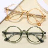 Round Geek-Chic Blue Light Blocking Glasses