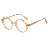 Round Geek-Chic Blue Light Blocking Glasses