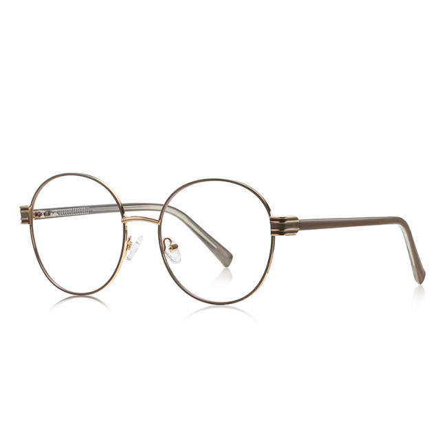 Round TR90 Computer Blue Light Blocking Glasses Eyeglasses