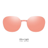 Ultra-Light Optical Frames with Clip-On Lenses for Prescription Glasses