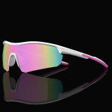 Kids Rectangular Half Frame Polarized Sports Sunglasses