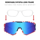 Oversized Polarized Cycling Sunglasses