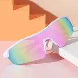 Kids Rectangular Half Frame Polarized Sports Sunglasses