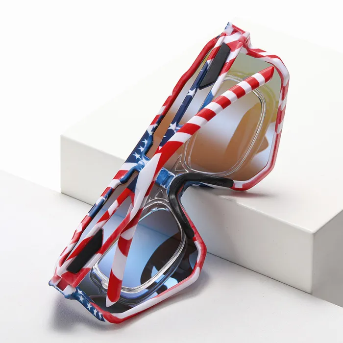 Oversized Polarized Cycling Sunglasses