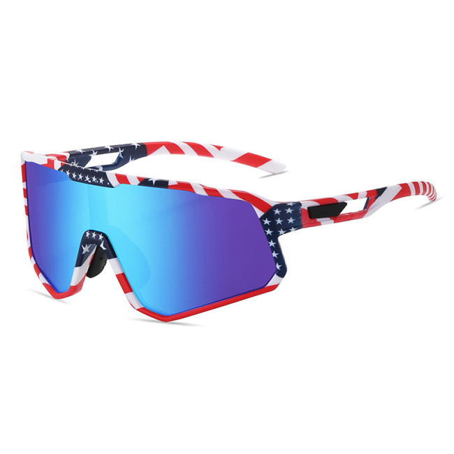 Oversized Polarized Cycling Sunglasses