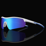 Kids Rectangular Half Frame Polarized Sports Sunglasses