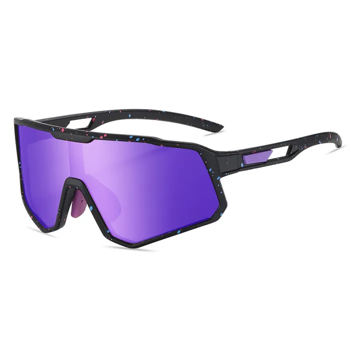 Oversized Polarized Cycling Sunglasses
