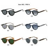 Retro Round Simple UV400 Decorative Sunglasses