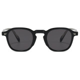 Retro Round Simple UV400 Outdoor Vacation Sunglasses