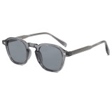 Retro Round Simple UV400 Outdoor Vacation Sunglasses