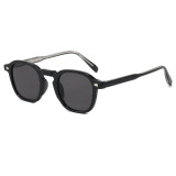 Retro Round Simple UV400 Outdoor Vacation Sunglasses