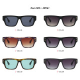 Retro Classic Square Gradient Outdoor Vacation Photo Decorative Sunglasses