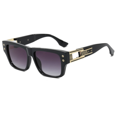 Retro Classic Square Gradient Outdoor Vacation Photo Decorative Sunglasses