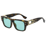 Retro Classic Square Gradient Outdoor Vacation Photo Decorative Sunglasses