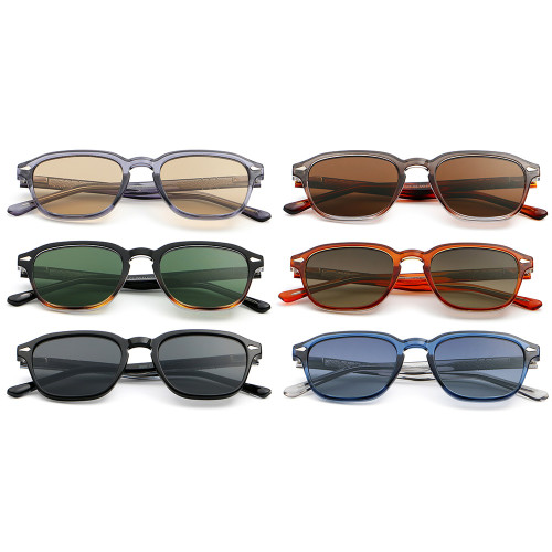 Retro Square Simple UV400 Outdoor Vacation Sunglasses