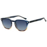 Retro Round Simple UV400 Decorative Sunglasses