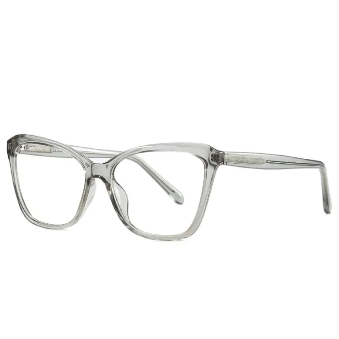 Elegant Women Eyeglasses Lady Cat Eye Blue Light Blocking Glasses