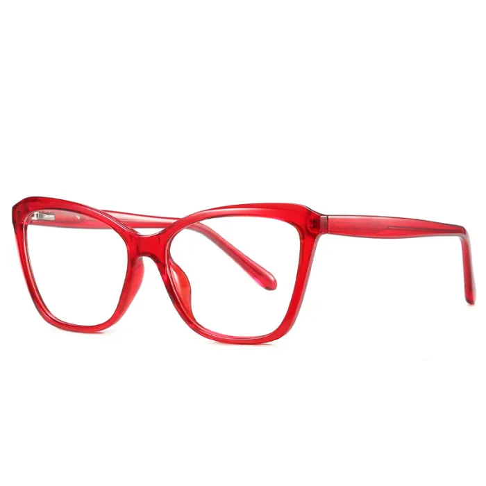 Elegant Women Eyeglasses Lady Cat Eye Blue Light Blocking Glasses