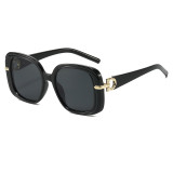 Retro Classic Square Gradient Outdoor Vacation Photo Decorative Sunglasses