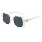 Retro Classic Square Gradient Outdoor Vacation Photo Decorative Sunglasses