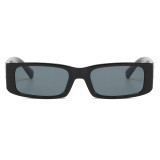 Retro Classic Rectangle Gradient Outdoor Vacation Photo Decorative Sunglasses