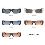 Retro Classic Rectangle Gradient Outdoor Vacation Photo Decorative Sunglasses
