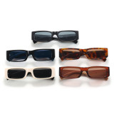 Retro Classic Rectangle Gradient Outdoor Vacation Photo Decorative Sunglasses