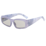 Retro Classic Rectangle Outdoor Vacation Photo Decorative Sunglasses