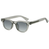 Retro Round Simple UV400 Decorative Sunglasses