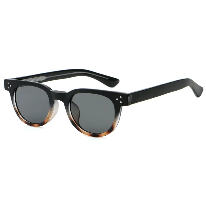 Retro Round Simple UV400 Decorative Sunglasses