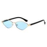Retro Women Polygonal Shades Sunglasses