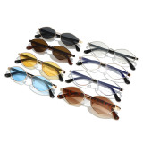 Retro Women Polygonal Shades Sunglasses